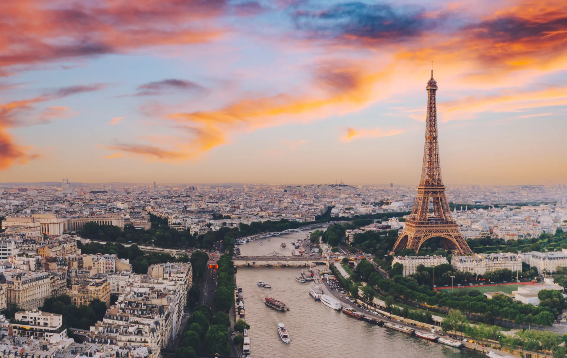 France skyline