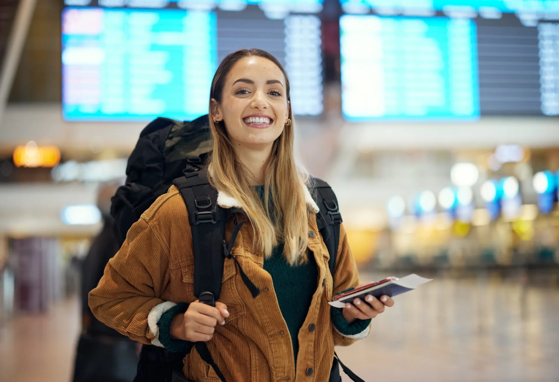 Student ready for international education journey